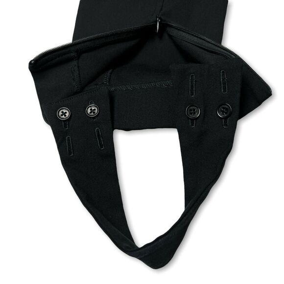 Tory Burch SIZE 12 High Rise Stretch Breech Black Equestrian Riding Pant - Picture 9 of 12